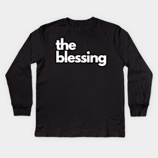 the blessing Kids Long Sleeve T-Shirt